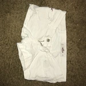 White Hollister Shorts